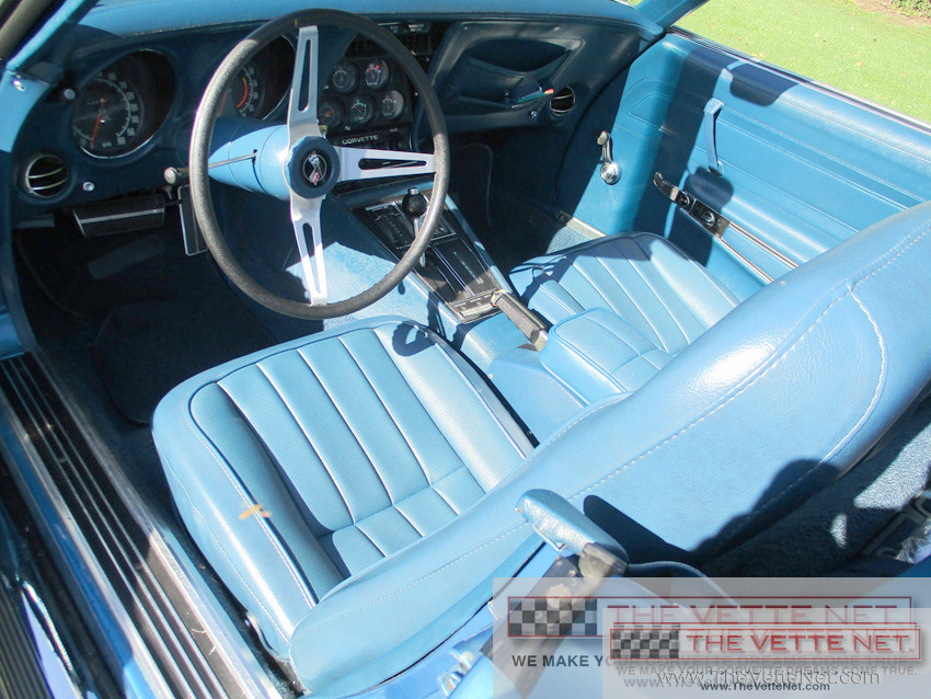 1971 Corvette Convertible Mulsanne Blue