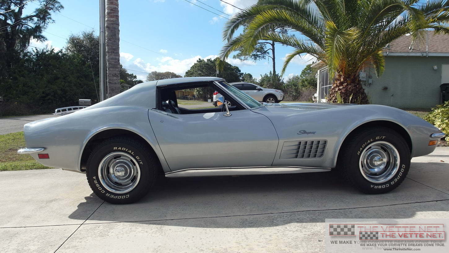 1970 Corvette T-Top Cortez Silver