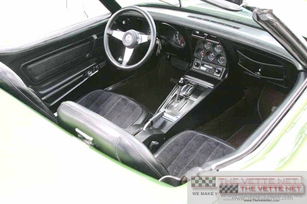 1973 Corvette Convertible Elkhart Green