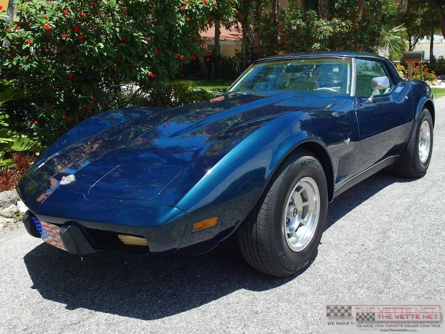1978 Corvette T-Top Dark Blue Metallic