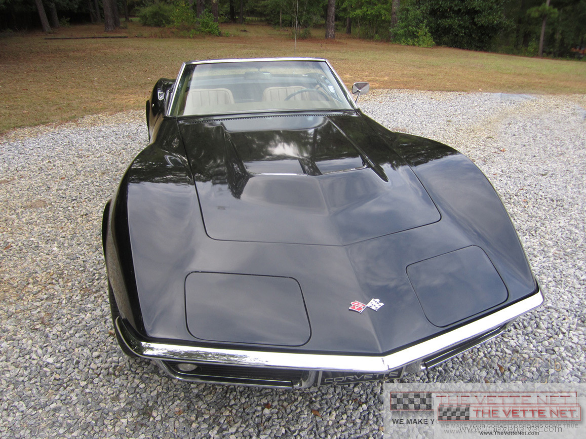 1969 Corvette Convertible Tuxedo Black
