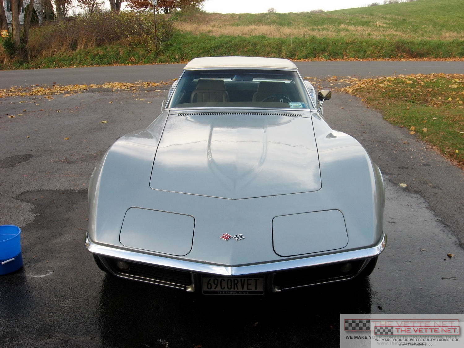 1969 Corvette Convertible Cortez Silver