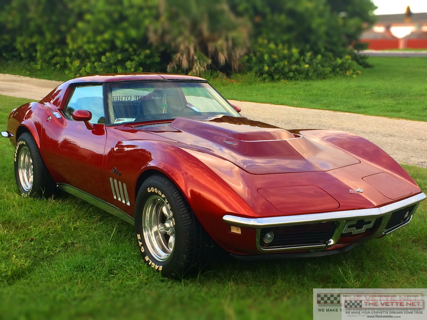 1968 Corvette Coupe Dark Red