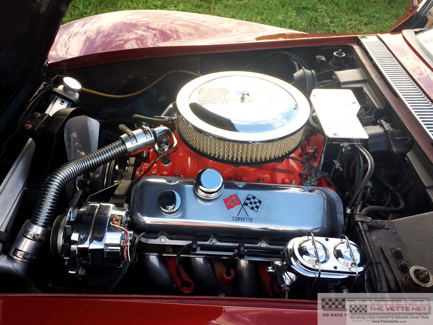 1968 Corvette Coupe Dark Red