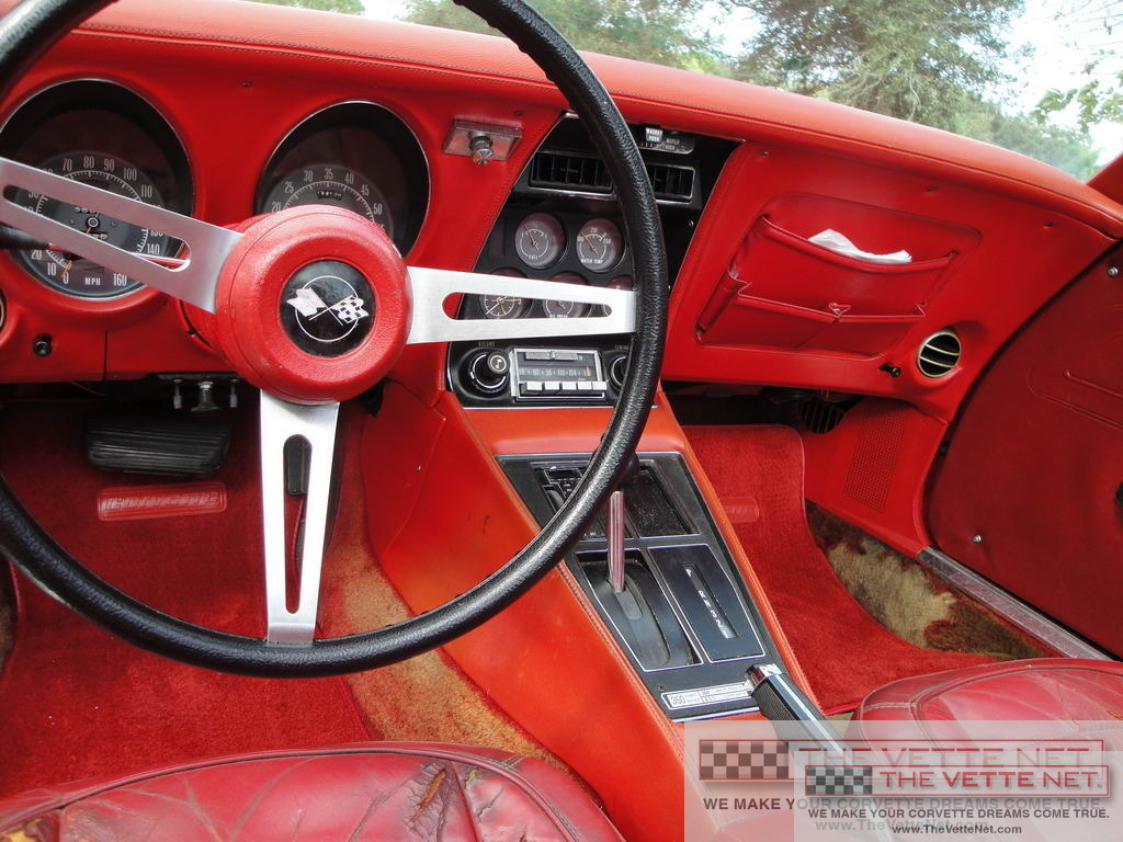 1972 Corvette T-Top Red