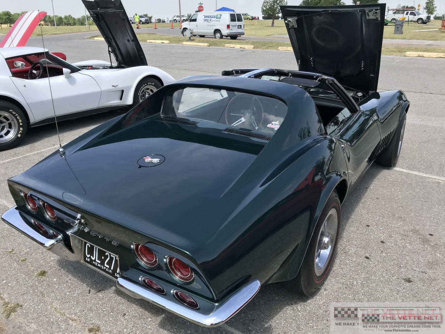 1968 Corvette T-Top British Racing Green