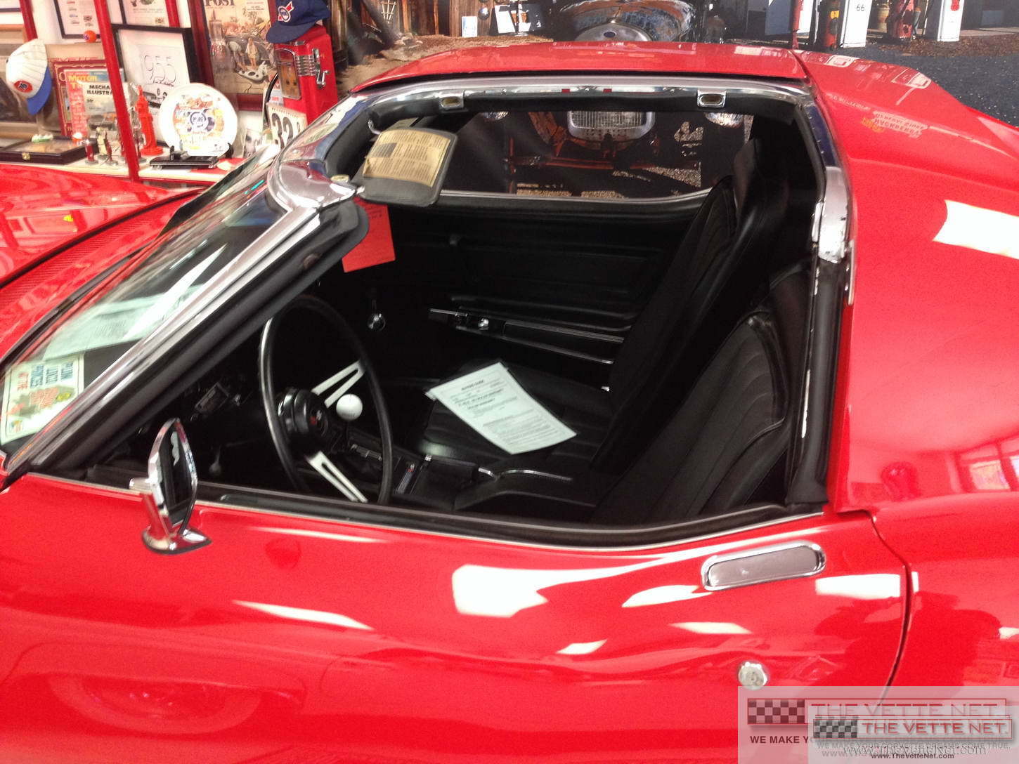 1972 Corvette T-Top Mile Miglia Red