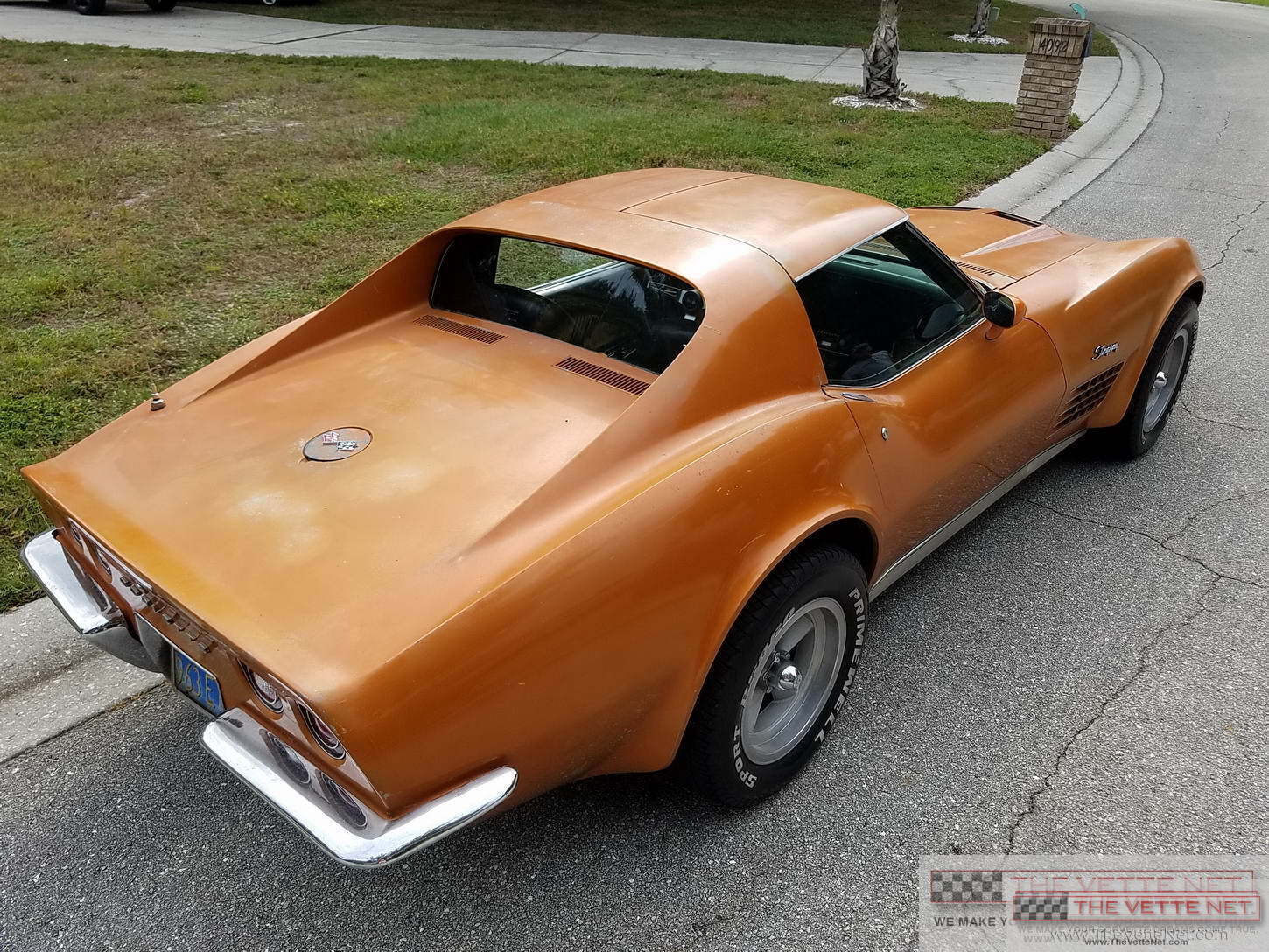 1972 Corvette T-Top Ontario Orange
