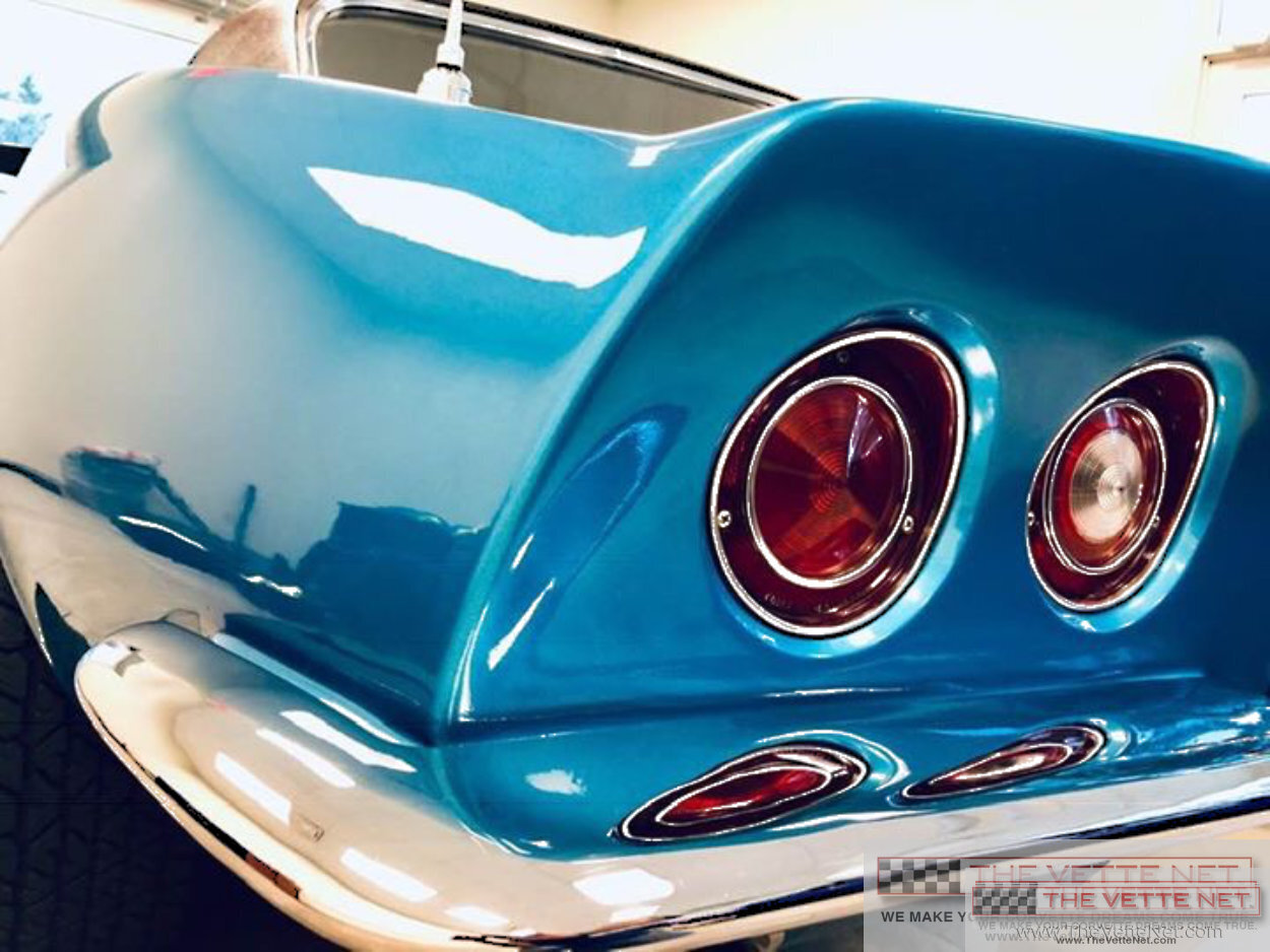 1969 Corvette Convertible LeMans Blue