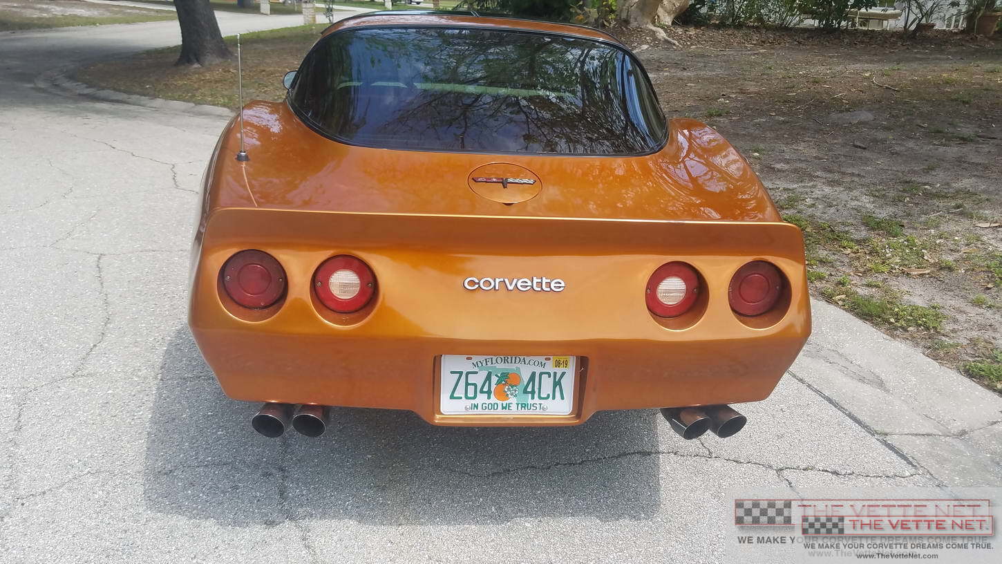 1980 Corvette T-Top Orange Metallic