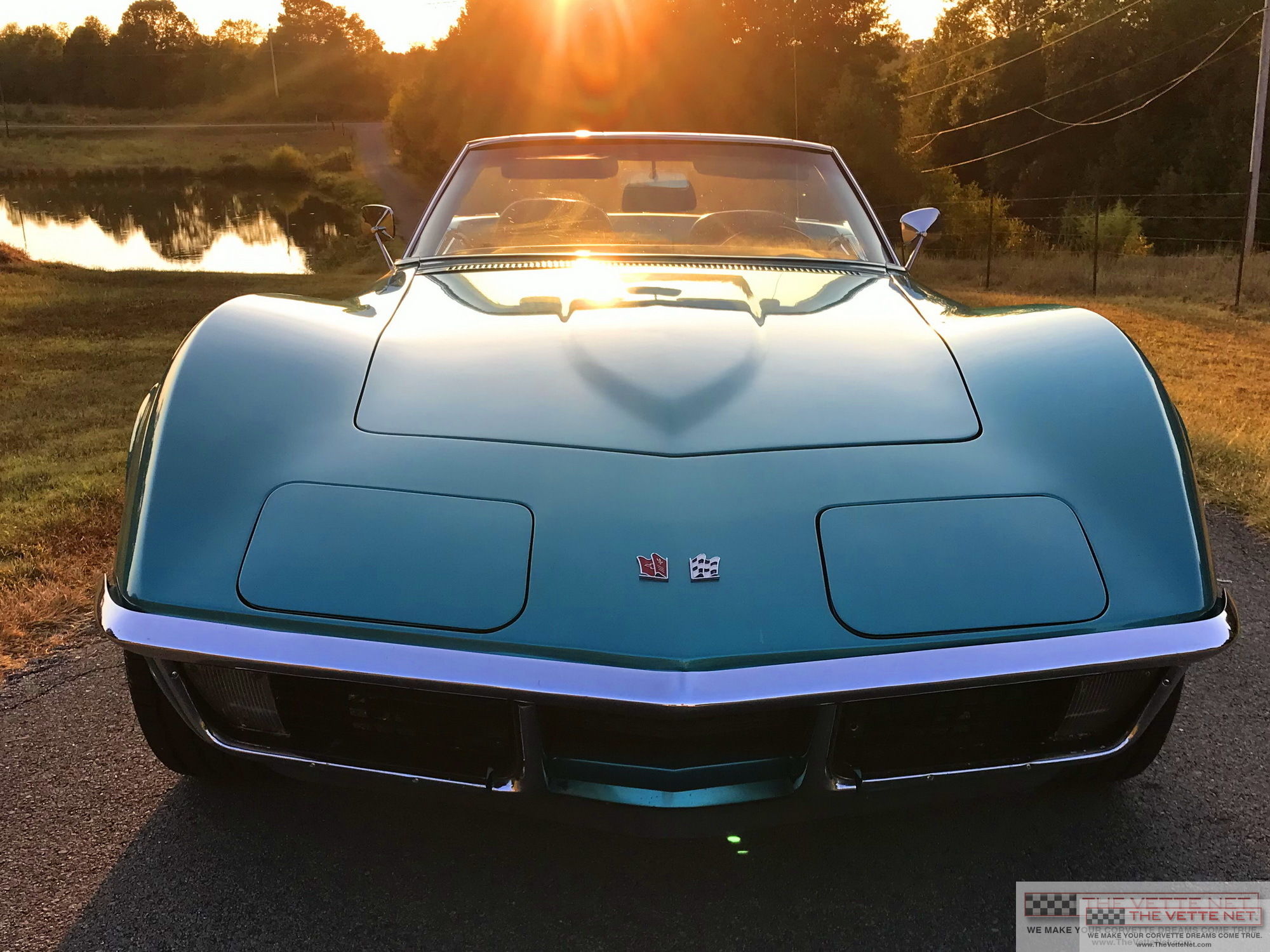 1971 Corvette Convertible Blue