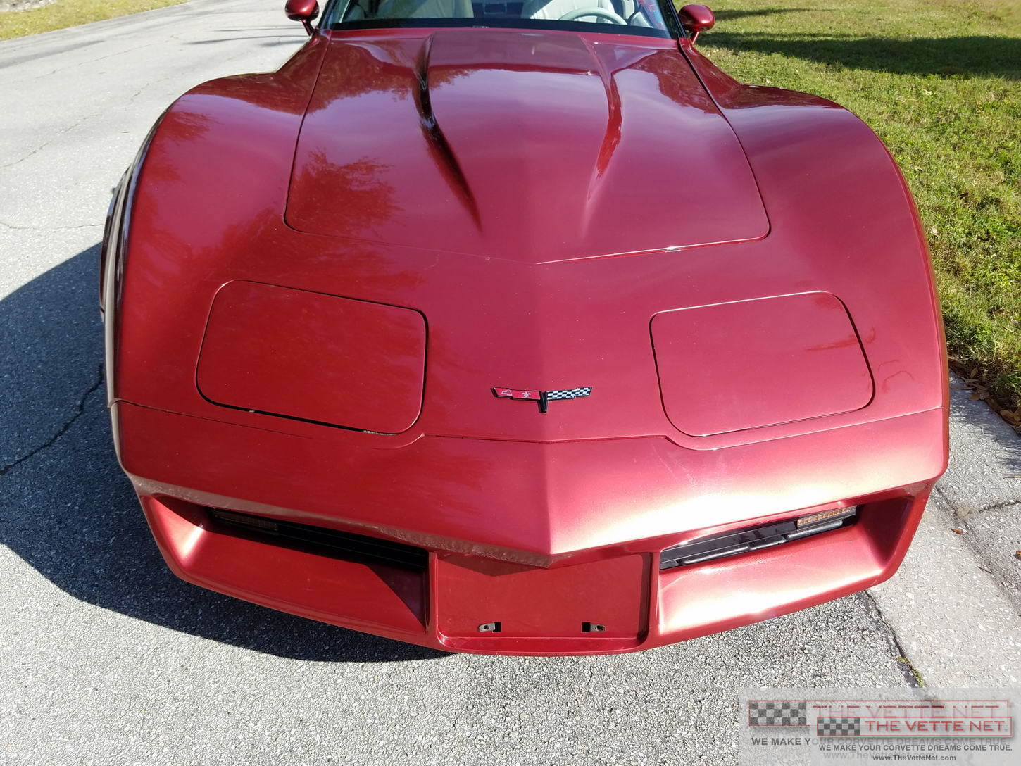 1981 Corvette T-Top Medium Red Metallic