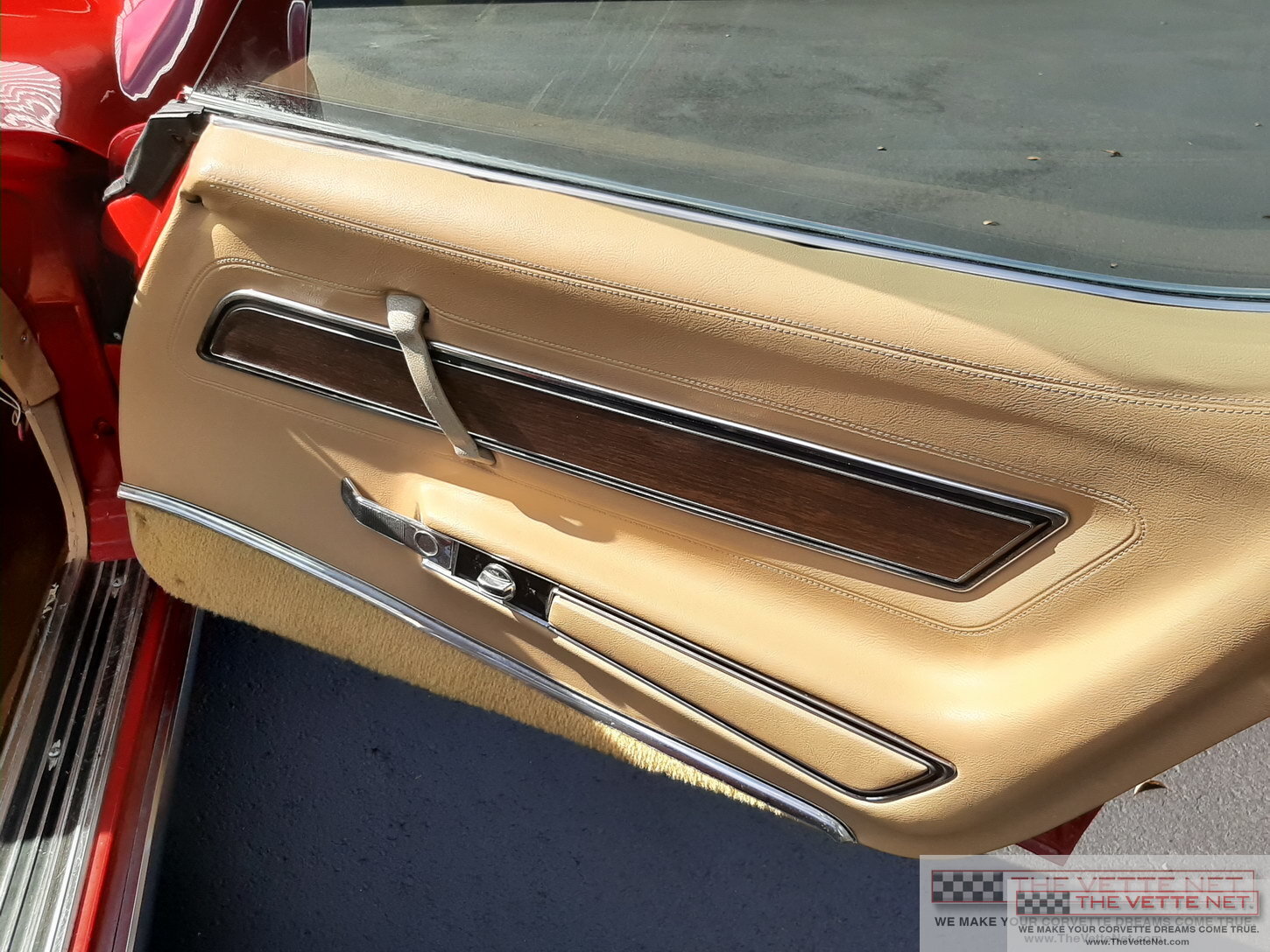1976 Corvette T-Top Buckskin Leather