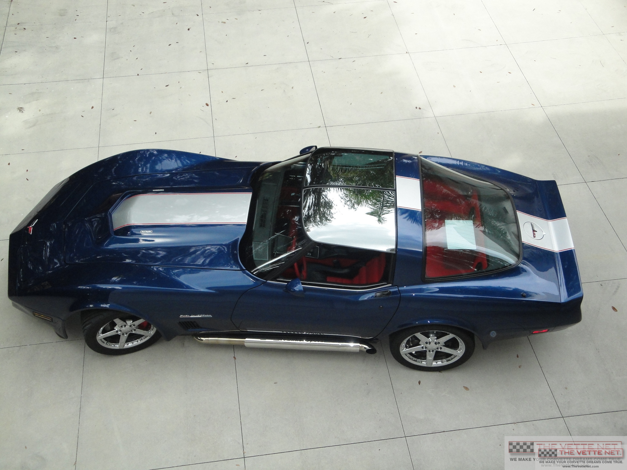 1981 Corvette T-Top LeMans Blue Metallic