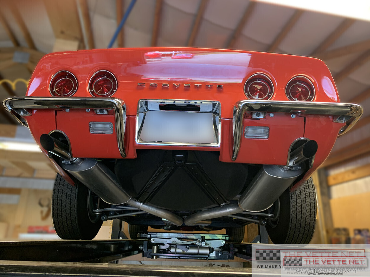 1968 Corvette Convertible Rally Red