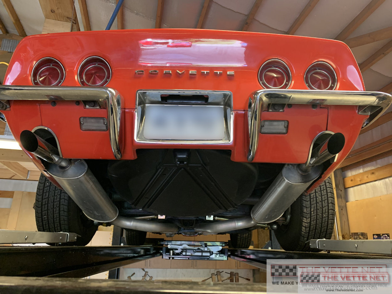 1968 Corvette Convertible Rally Red Matches code 974