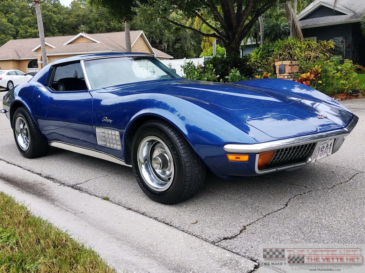 1972 Corvette T-Top Targa Blue 979
