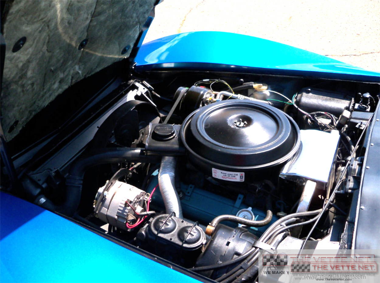 1977 Corvette T-Top LeMans Blue color change