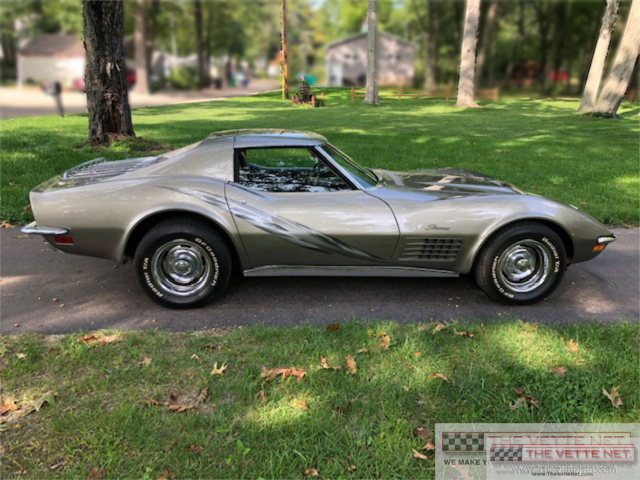 1970 Corvette T-Top Pewter Metallic