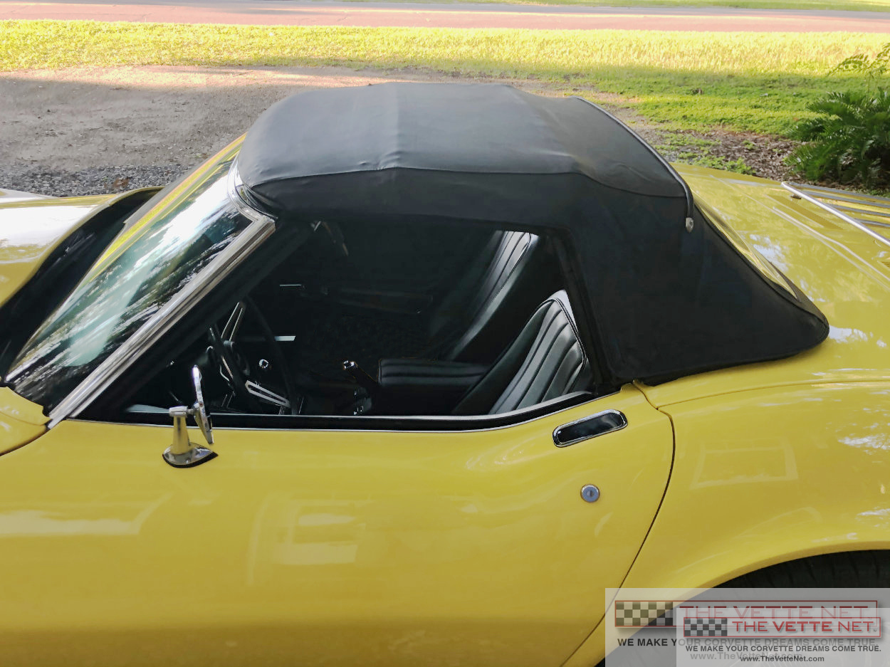 1969 Corvette Convertible Custom Daytona Yellow