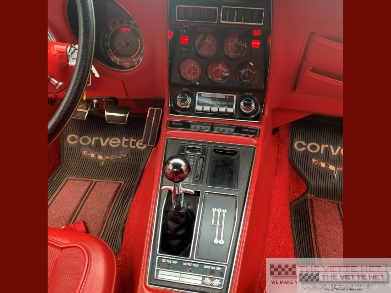 1971 Corvette Convertible Mille Miglia Red