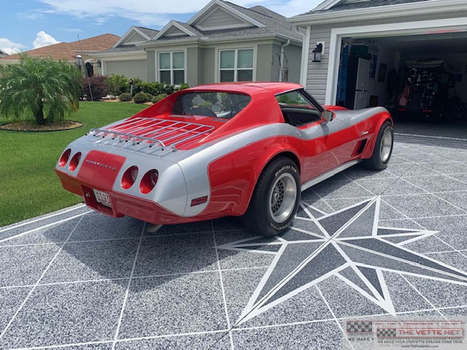 1974 Corvette T-Top Red