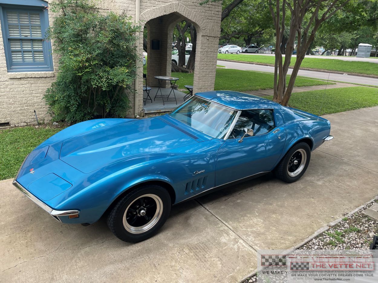 1969 Corvette T-Top LeMans Blue