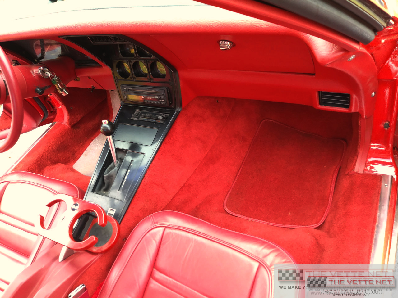 1978 Corvette T-Top Torch Red