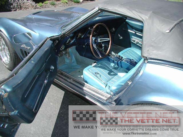 1968 Corvette Convertible International Blue