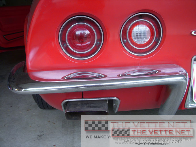 1972 Corvette T-Top Mille Miglia Red
