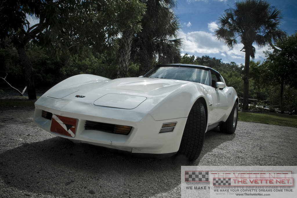 1982 Corvette T-Top White