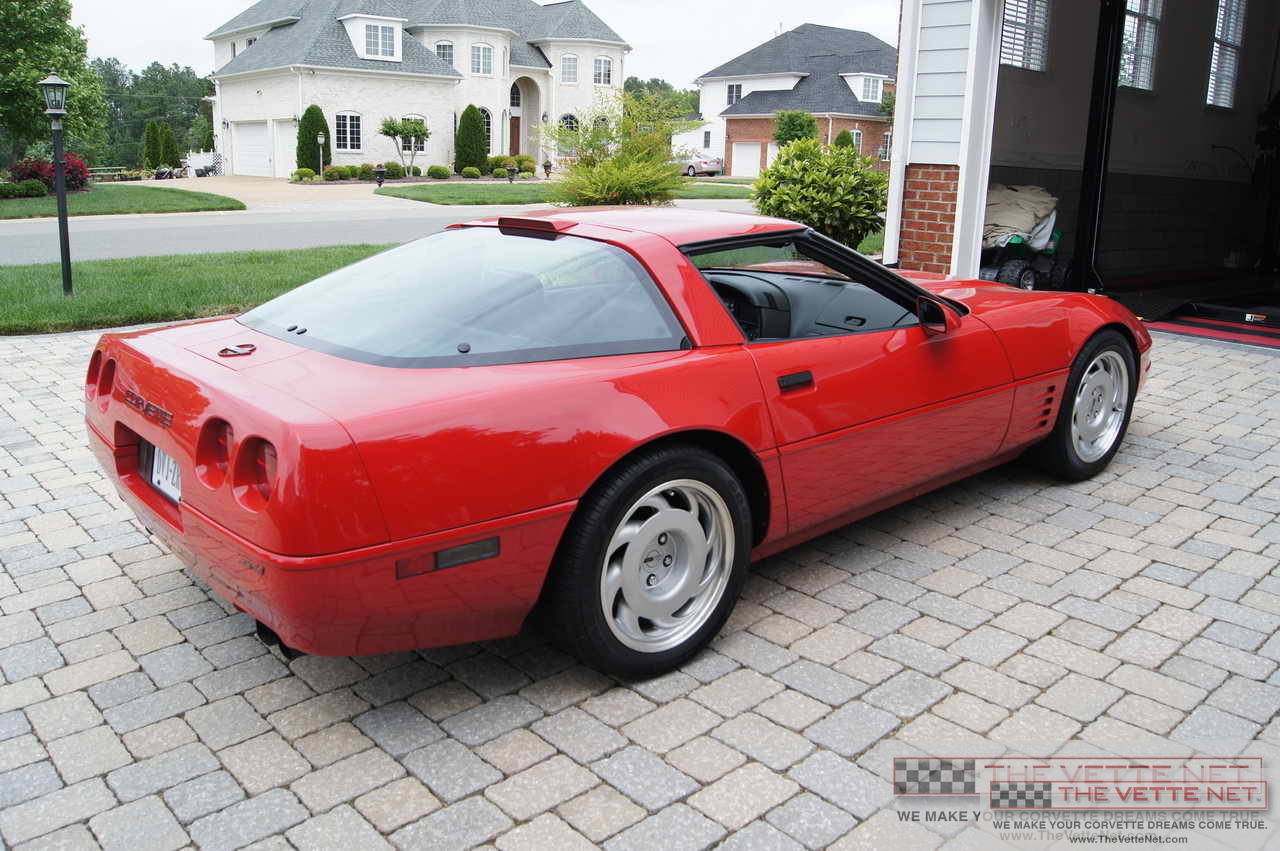 1991 Corvette Coupe Torch Red