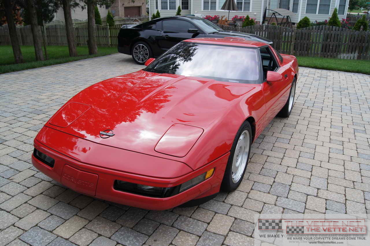 1991 Corvette Coupe Torch Red