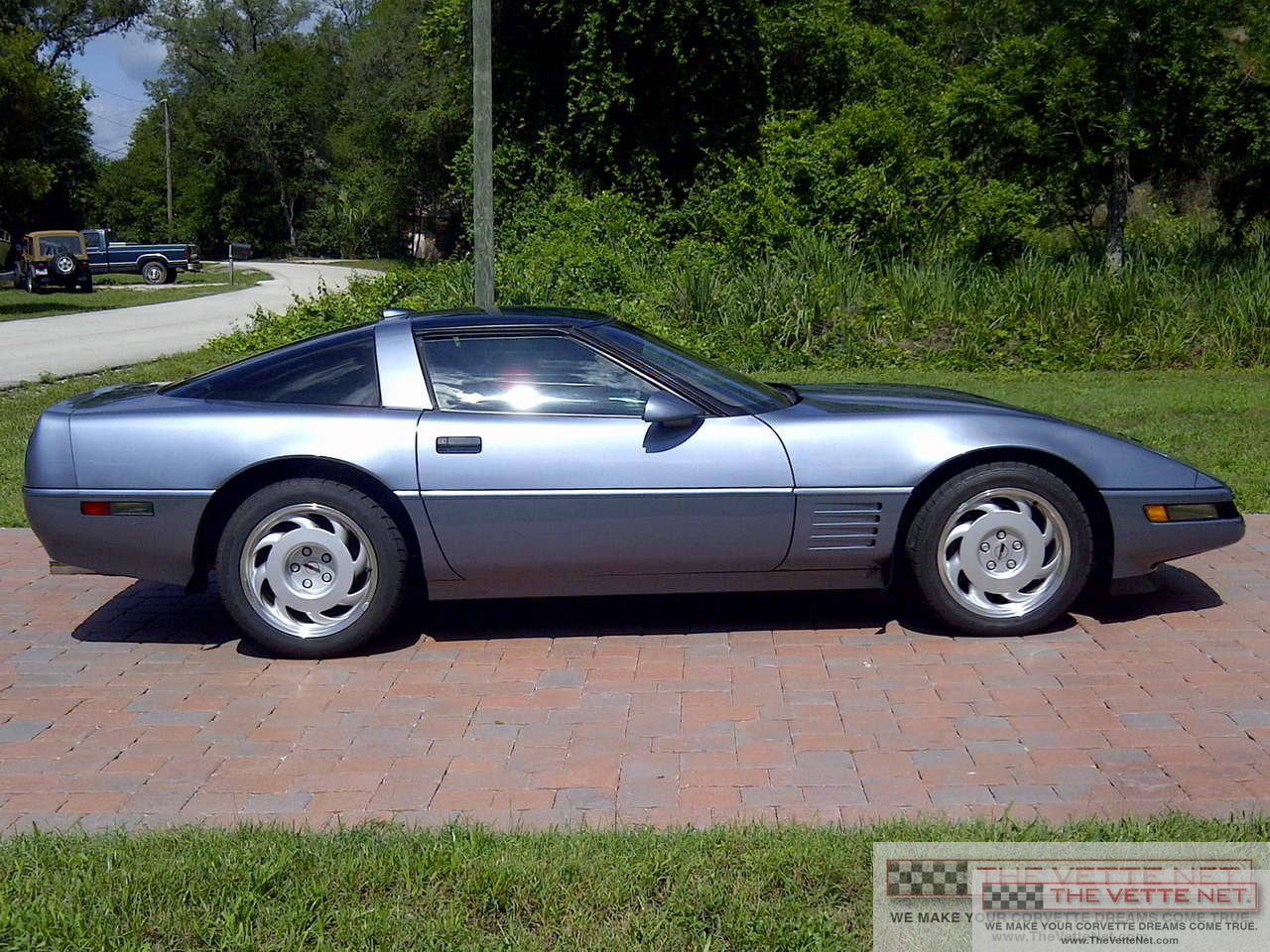 1991 Corvette Coupe Steel Blue Metallic