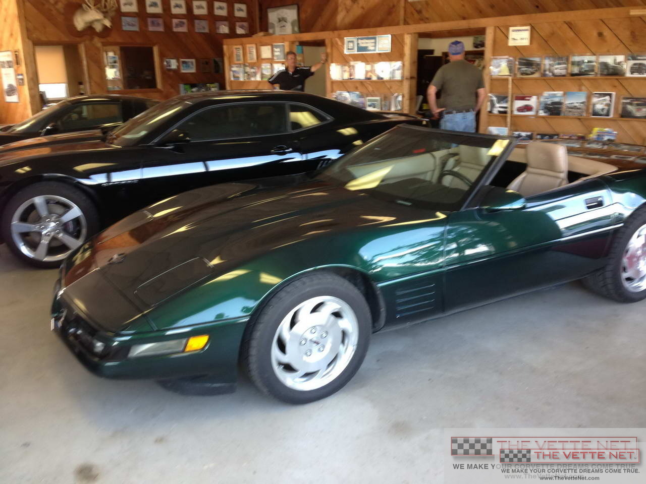 1993 Corvette Convertible Polo Green Metallic