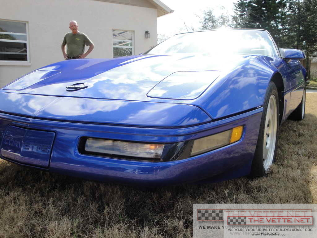 1995 Corvette Convertible Admiral Blue Metallic