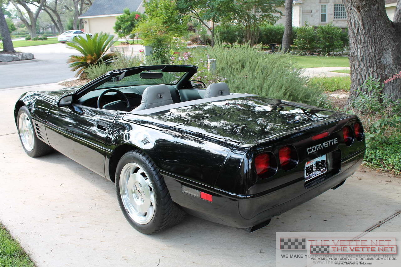 1994 Corvette Convertible Black