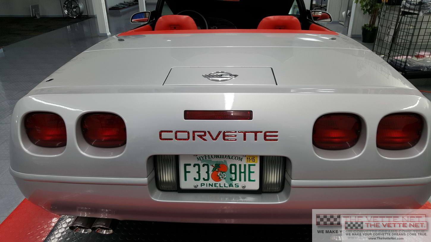 1996 Corvette Convertible Silver