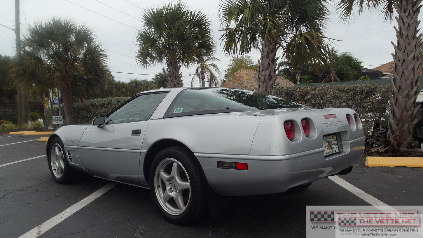 1996 Corvette Coupe Silver