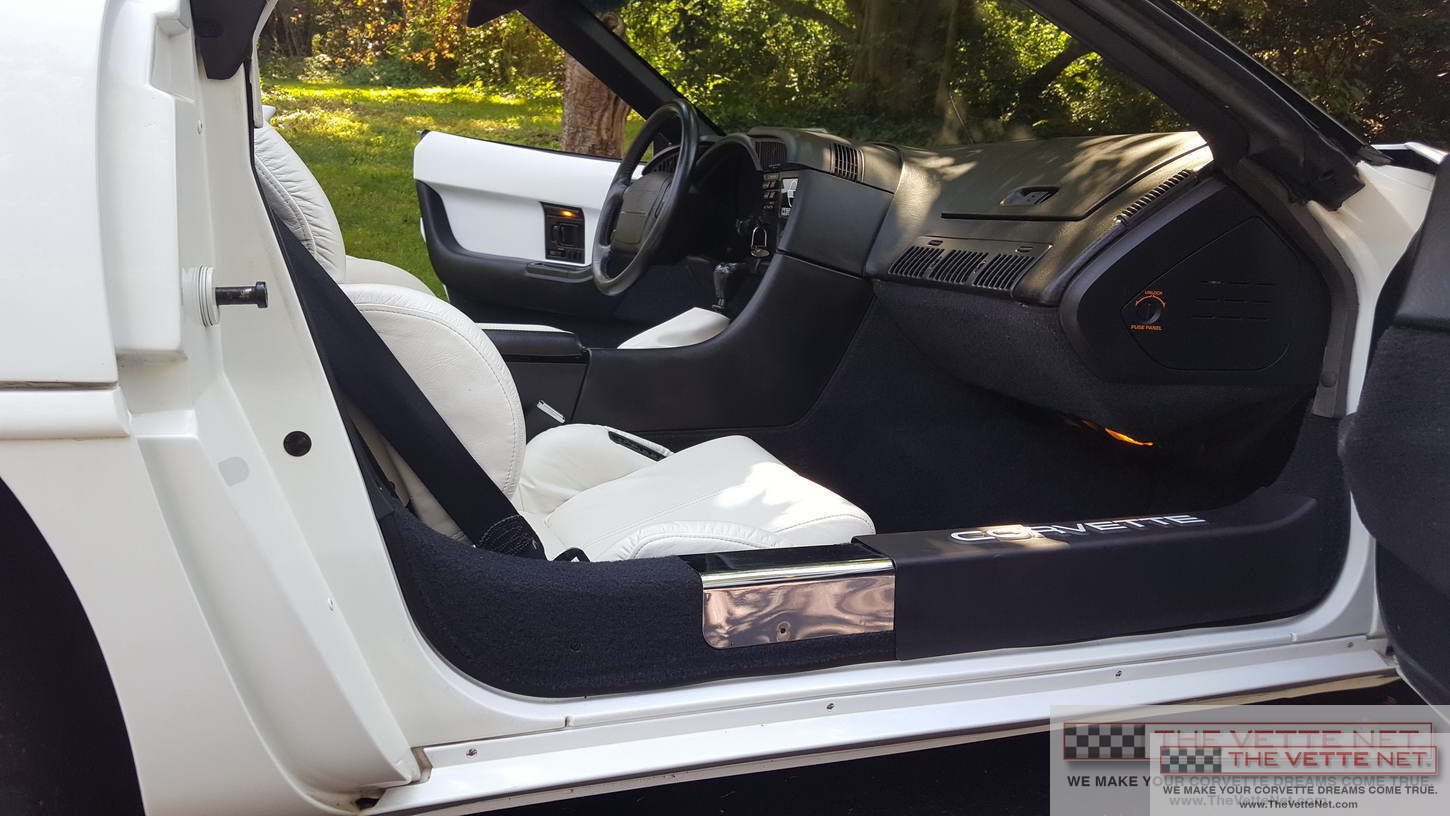 1993 Corvette Convertible White