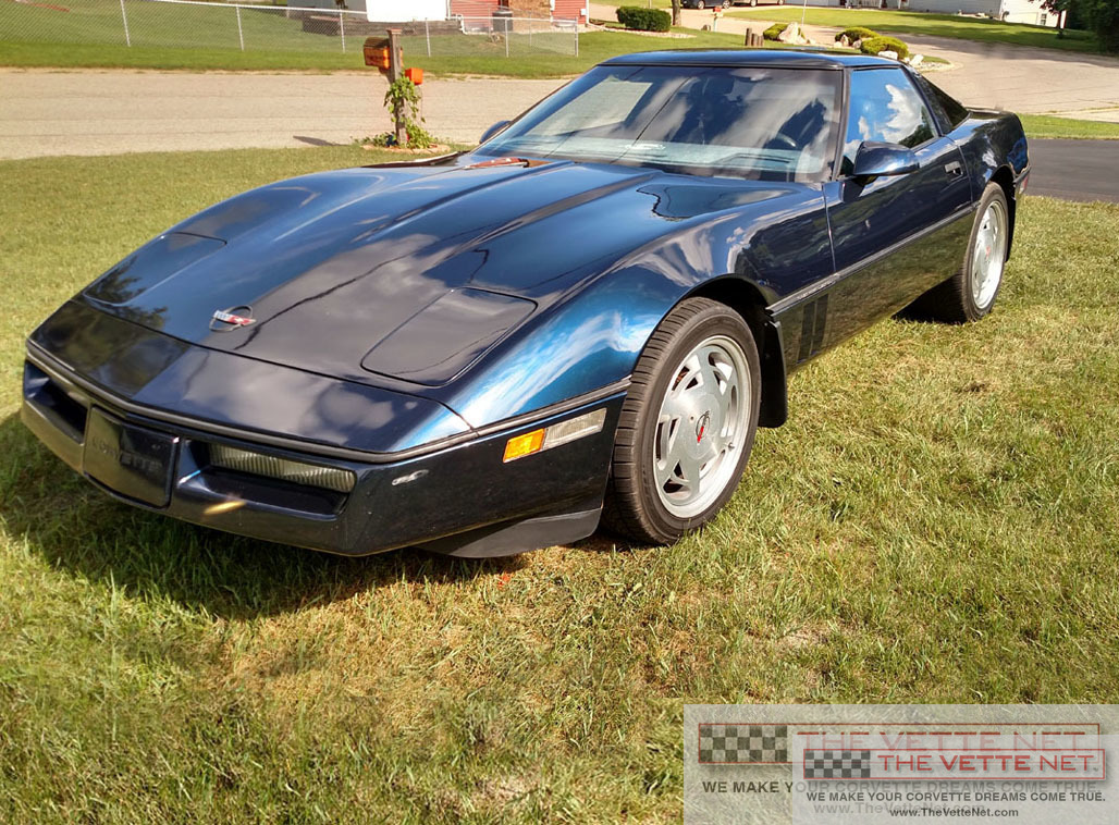 1989 Corvette Coupe Dark Blue Metallic