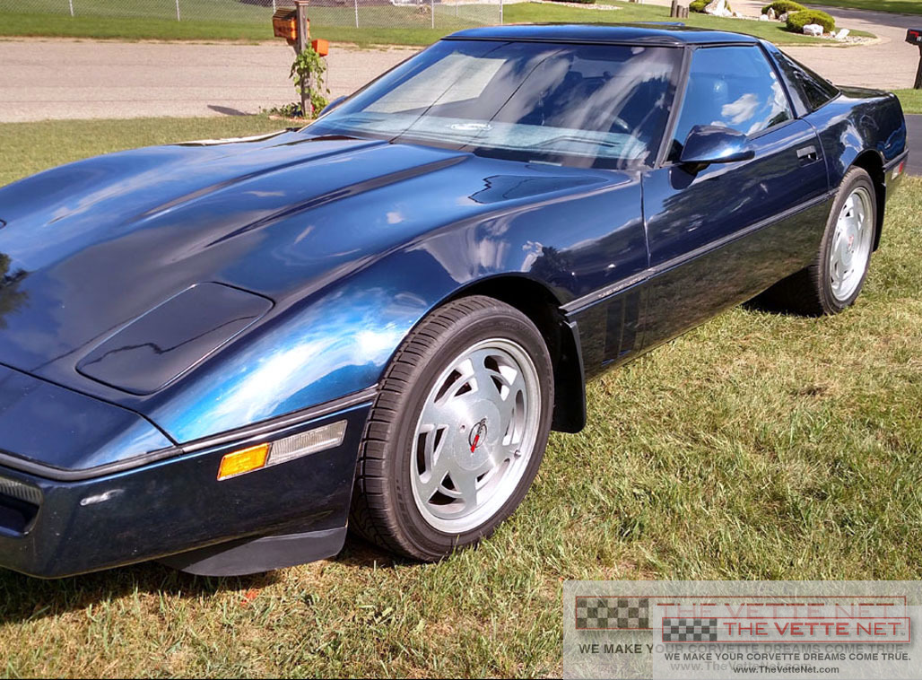 1989 Corvette Coupe Dark Blue Metallic