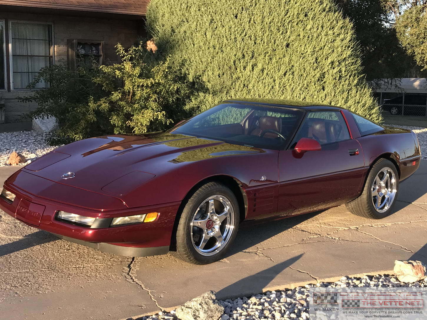 1993 Corvette Coupe Ruby Red