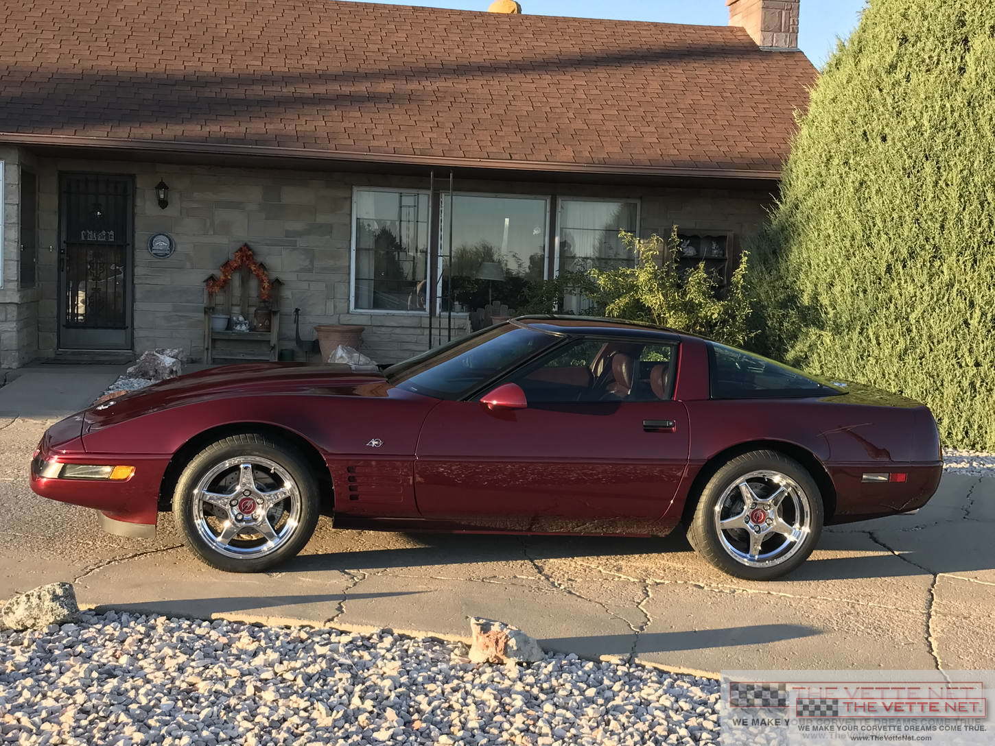 1993 Corvette Coupe Ruby Red