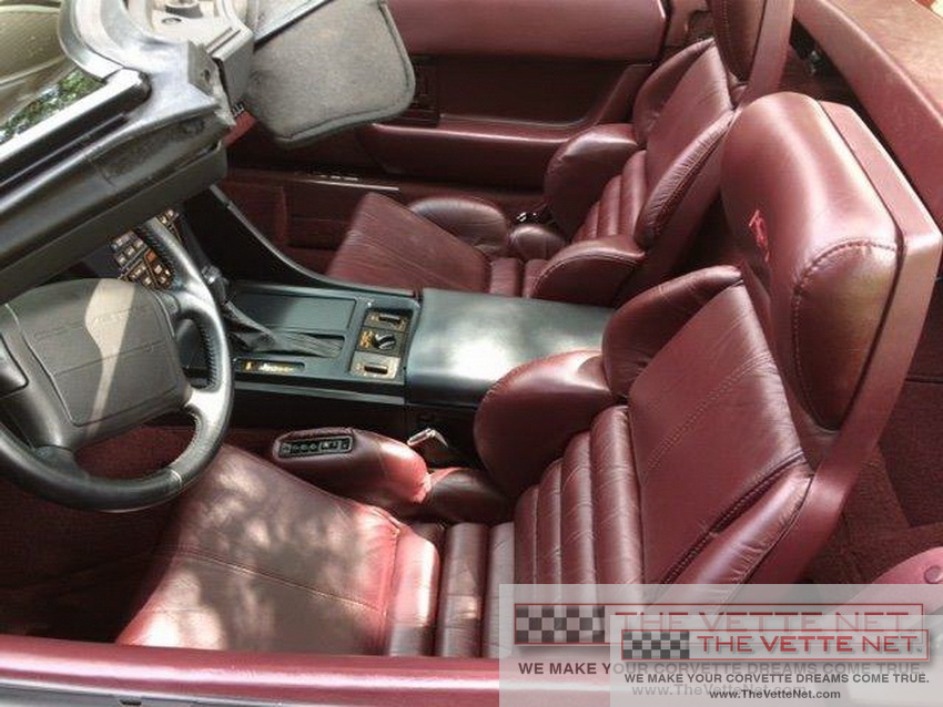 1993 Corvette Convertible Ruby Red