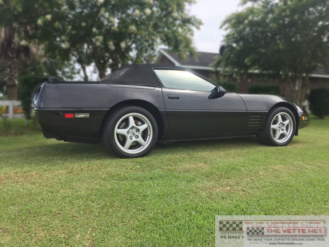 1992 Corvette Convertible Black