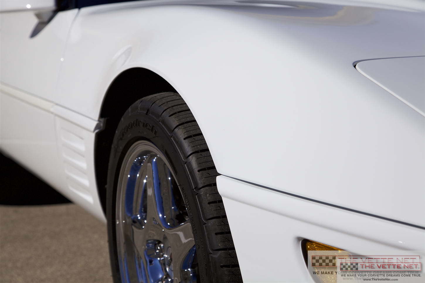 1993 Corvette Coupe White