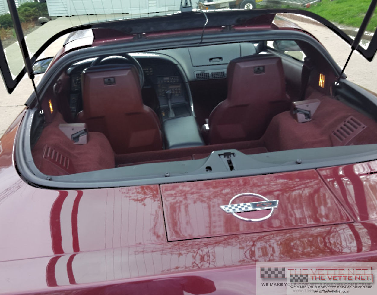 1993 Corvette Coupe Ruby Red Metallic