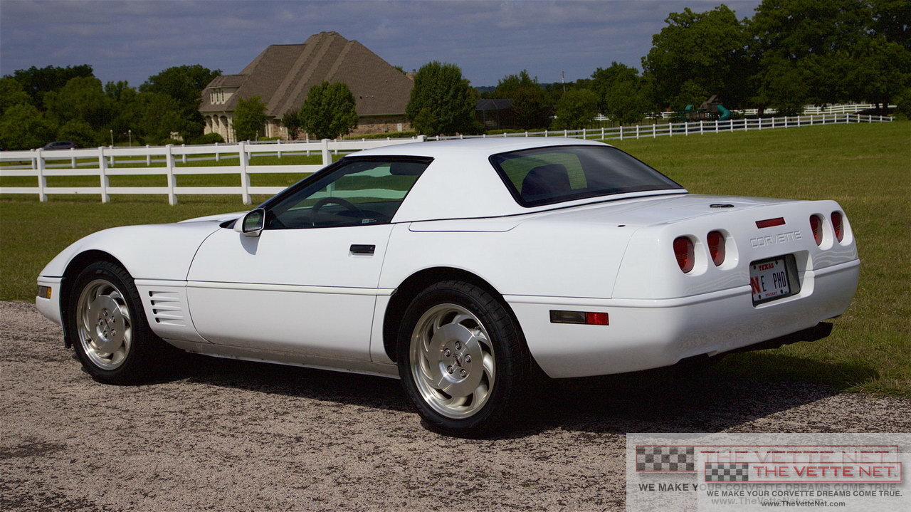 1994 Corvette Convertible White