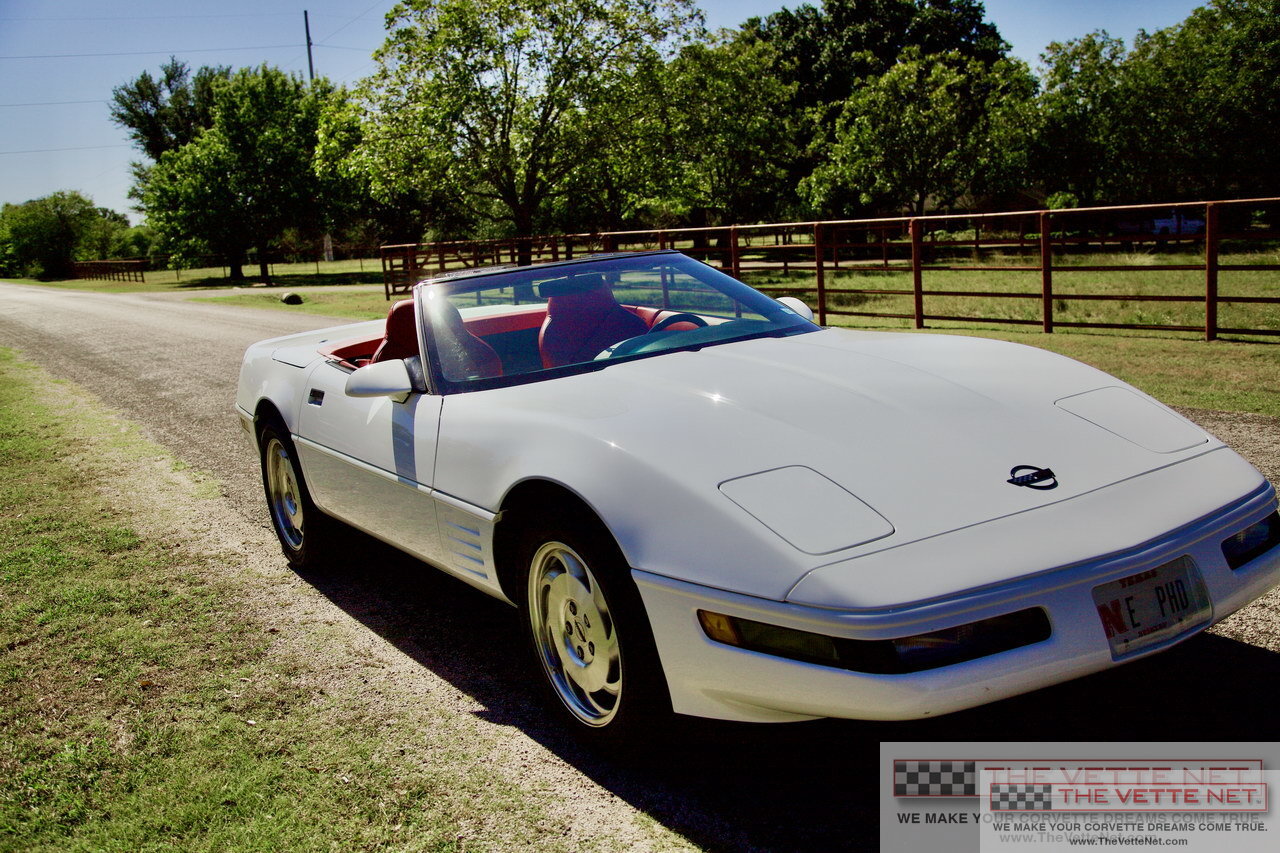 1994 Corvette Convertible White
